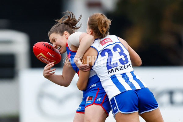 AFLW 2023 Practice Match - Western Bulldogs v North Melbourne - A-42121377
