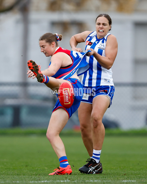 AFLW 2023 Practice Match - Western Bulldogs v North Melbourne - A-42121384