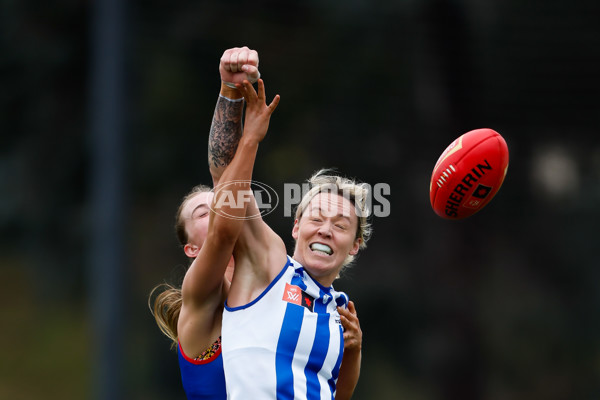 AFLW 2023 Practice Match - Western Bulldogs v North Melbourne - A-42121416