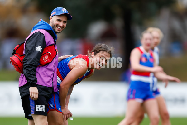 AFLW 2023 Practice Match - Western Bulldogs v North Melbourne - A-42122979