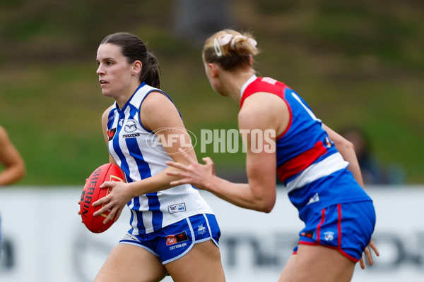 AFLW 2023 Practice Match - Western Bulldogs v North Melbourne - A-42122991