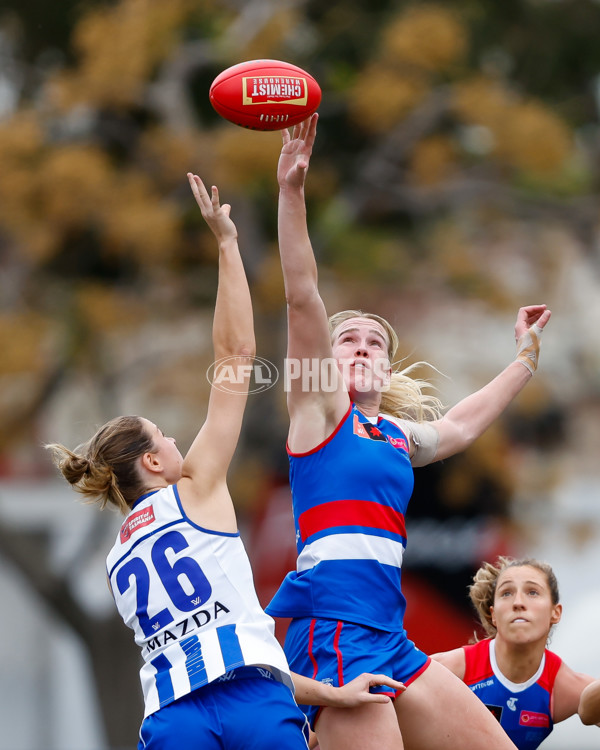 AFLW 2023 Practice Match - Western Bulldogs v North Melbourne - A-42124202