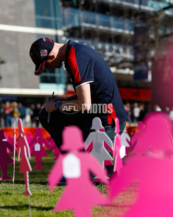 AFL 2023 Round 23 - Melbourne v Hawthorn - A-42205484