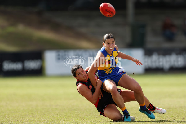 AFLW 2023 Practice Match - West Coast v Essendon - A-42216332