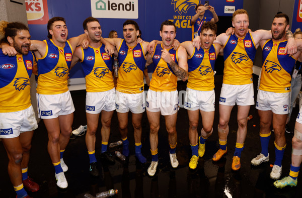 AFL 2023 Round 23 - Western Bulldogs v West Coast - A-42217620