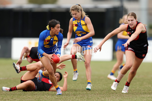 AFLW 2023 Practice Match - West Coast v Essendon - A-42219283