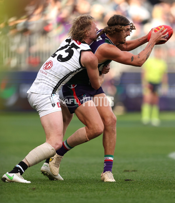 AFL 2023 Round 23 - Fremantle v Port Adelaide - A-42233849