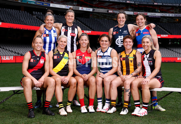AFLW 2023 Media - Captains Day - A-42255858