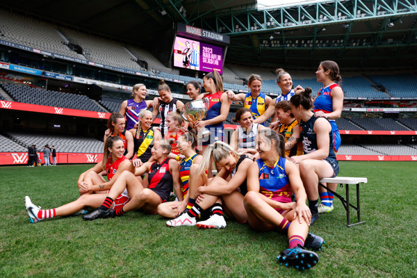 AFLW 2023 Media - Captains Day - A-42256726