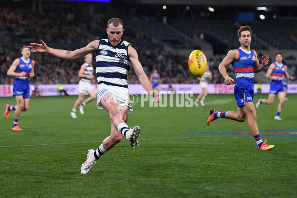 AFL 2023 Round 24 - Geelong v Western Bulldogs - A-42474398