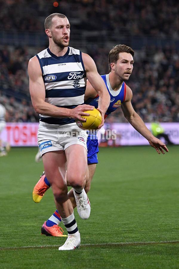 AFL 2023 Round 24 - Geelong v Western Bulldogs - A-42474399