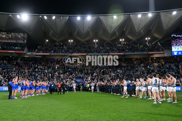 AFL 2023 Round 24 - Geelong v Western Bulldogs - A-42487086