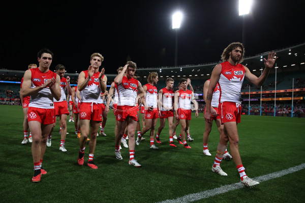 AFL 2023 Round 24 - Sydney v Melbourne - A-42512797