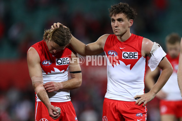 AFL 2023 Round 24 - Sydney v Melbourne - A-42515166