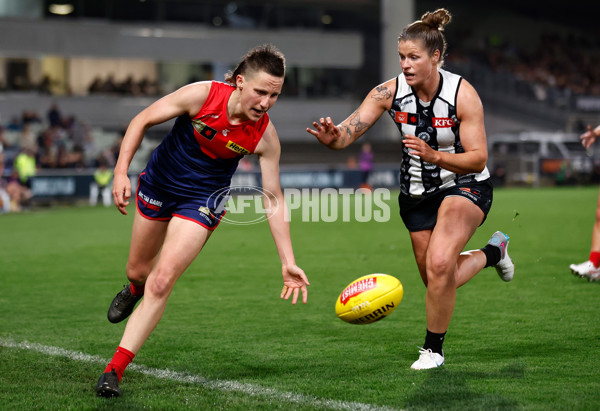 AFLW 2023 Round 01 - Melbourne v Collingwood - A-42625989