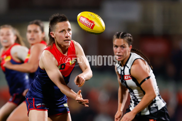 AFLW 2023 Round 01 - Melbourne v Collingwood - A-42628136