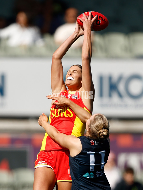 AFLW 2023 Round 01 - Carlton v Gold Coast - A-42634786