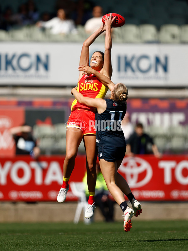 AFLW 2023 Round 01 - Carlton v Gold Coast - A-42634787