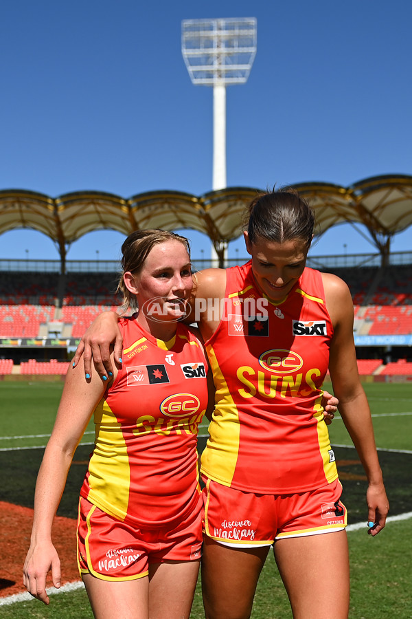 AFLW 2023 Round 02 - Gold Coast v West Coast - A-43014106