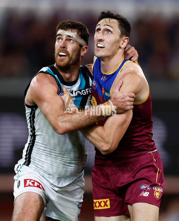 AFL 2023 Second Qualifying Final - Brisbane v Port Adelaide - A-43045543