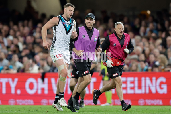 AFL 2023 Second Qualifying Final - Brisbane v Port Adelaide - A-43047200