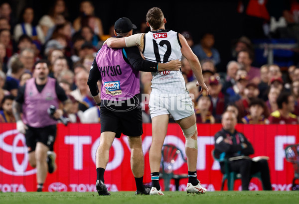 AFL 2023 Second Qualifying Final - Brisbane v Port Adelaide - A-43048259