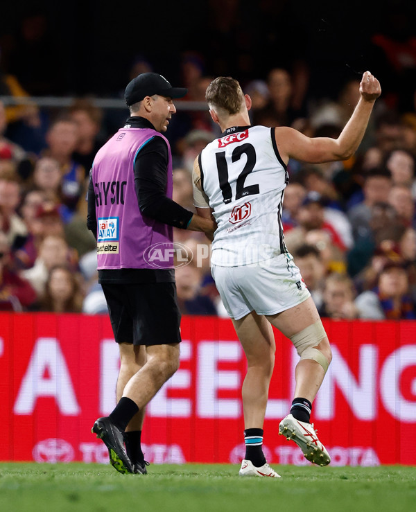 AFL 2023 Second Qualifying Final - Brisbane v Port Adelaide - A-43048260