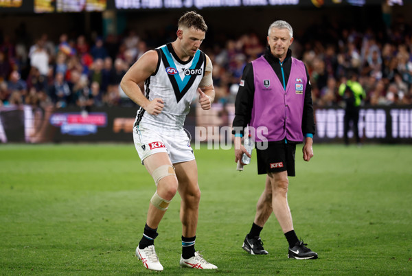 AFL 2023 Second Qualifying Final - Brisbane v Port Adelaide - A-43052979