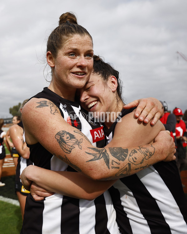 AFLW 2023 Round 02 - Collingwood v Fremantle - A-43064893