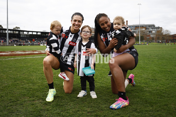 AFLW 2023 Round 02 - Collingwood v Fremantle - A-43066123