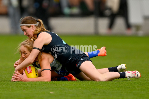 AFLW 2023 Round 02 - North Melbourne v Carlton - A-43066181