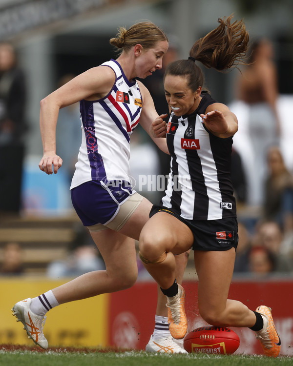 AFLW 2023 Round 02 - Collingwood v Fremantle - A-43071764