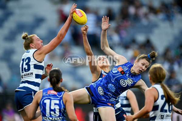 AFLW 2023 Round 03 - Geelong v North Melbourne - A-43158696