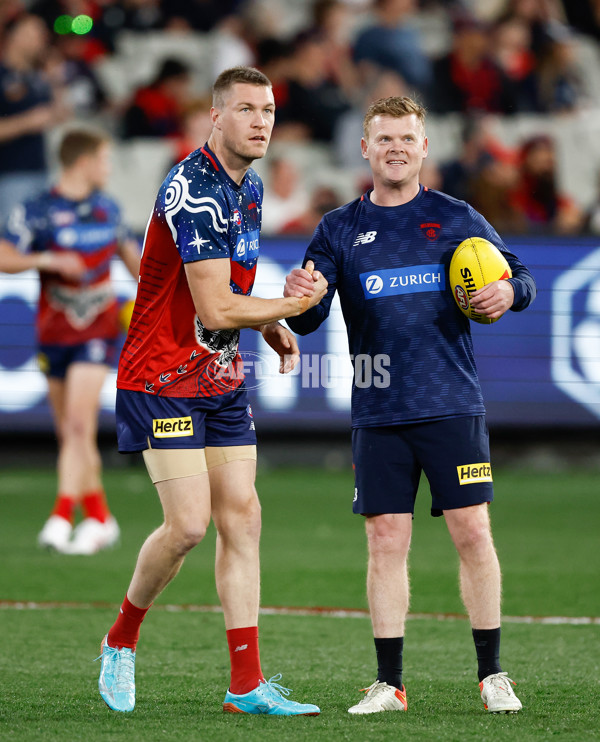 AFL 2023 First Semi Final - Melbourne v Carlton - A-43165218