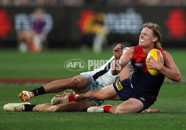 AFL 2023 First Semi Final - Melbourne v Carlton - A-43173211