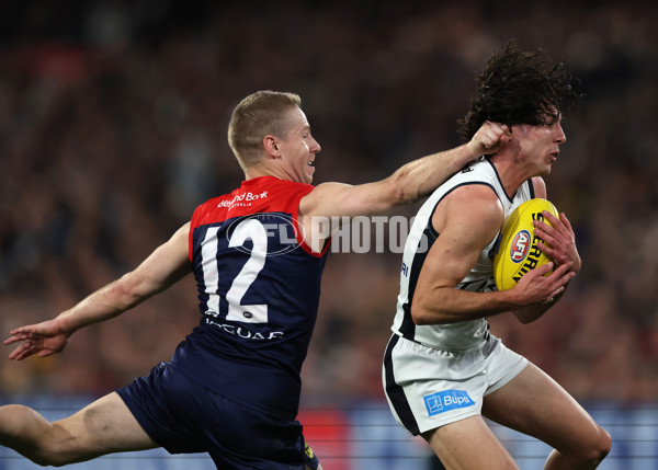 AFL 2023 First Semi Final - Melbourne v Carlton - A-43177407