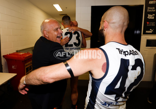 AFL 2023 First Semi Final - Melbourne v Carlton - A-43180921