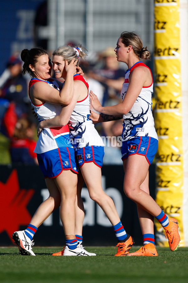 AFLW 2023 Round 03 - Melbourne v Western Bulldogs - A-43198949