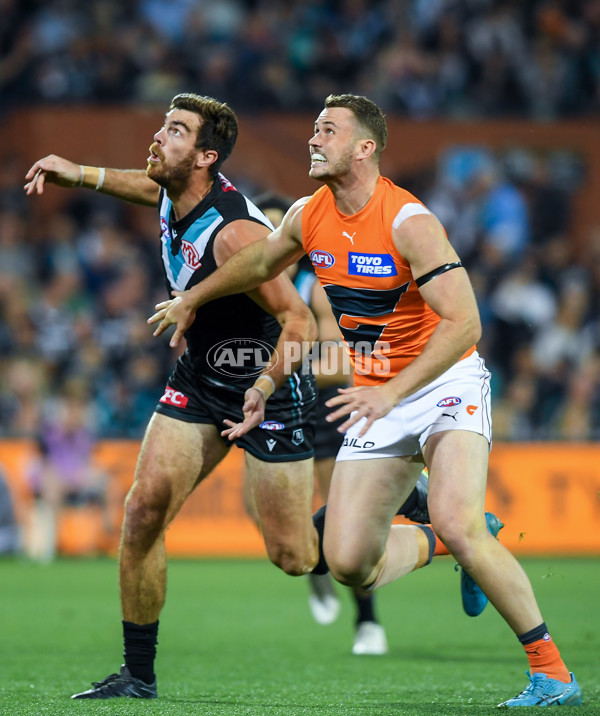 AFL 2023 Second Semi Final - Port Adelaide v GWS - A-43204966