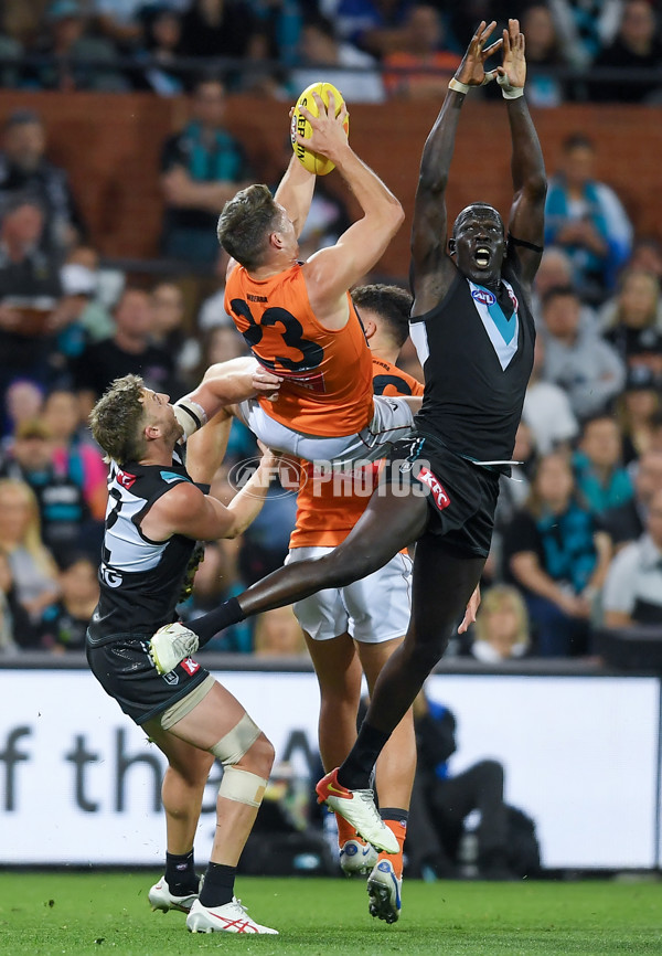 AFL 2023 Second Semi Final - Port Adelaide v GWS - A-43208077