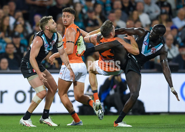 AFL 2023 Second Semi Final - Port Adelaide v GWS - A-43209351