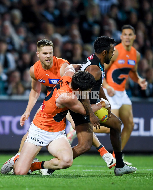 AFL 2023 Second Semi Final - Port Adelaide v GWS - A-43211748