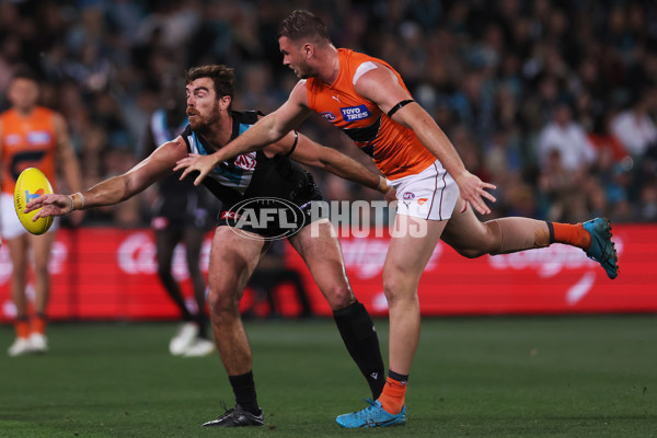 AFL 2023 Second Semi Final - Port Adelaide v GWS - A-43211760