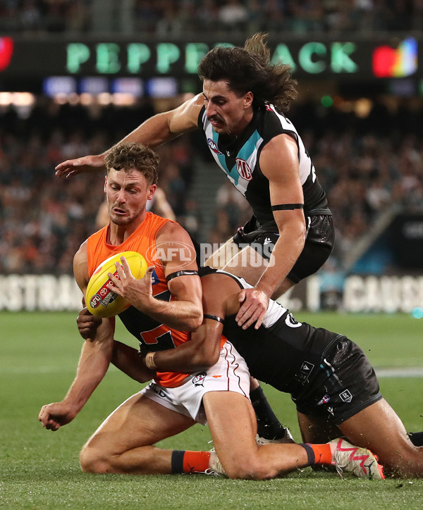 AFL 2023 Second Semi Final - Port Adelaide v GWS - A-43211766