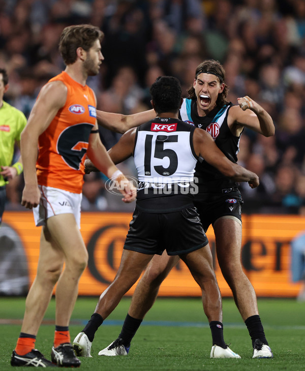 AFL 2023 Second Semi Final - Port Adelaide v GWS - A-43211779