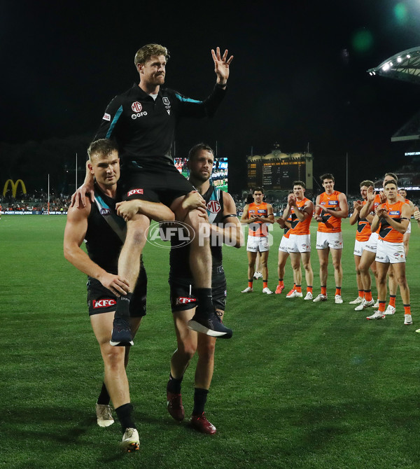 AFL 2023 Second Semi Final - Port Adelaide v GWS - A-43214513