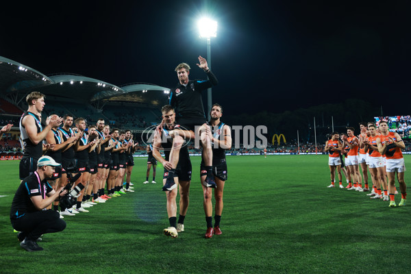 AFL 2023 Second Semi Final - Port Adelaide v GWS - A-43215988