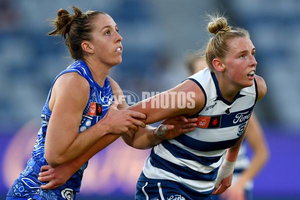 AFLW 2023 Round 03 - Geelong v North Melbourne - A-43218857