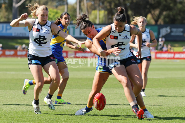 AFLW 2023 Round 03 - West Coast v Carlton - A-43241415