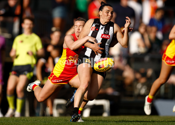 AFLW 2023 Round 03 - Collingwood v Gold Coast - A-43243967